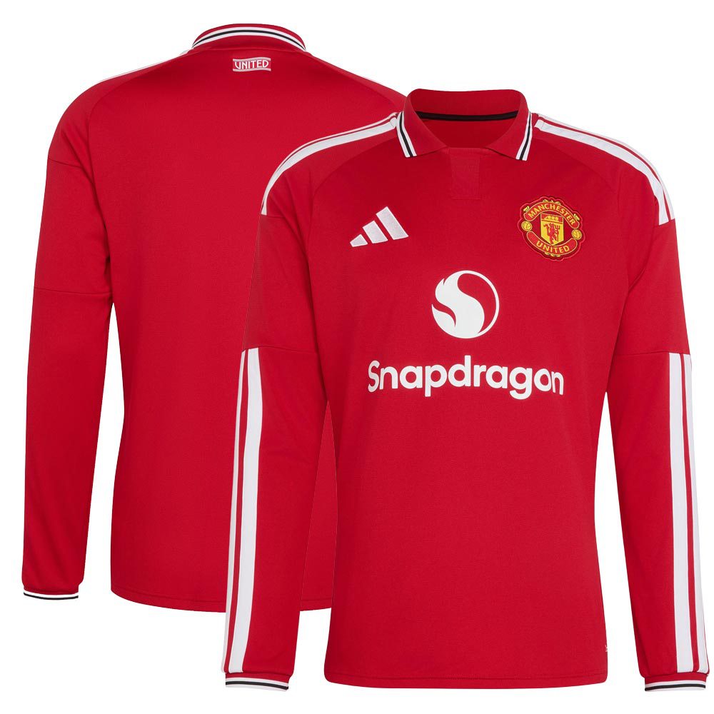 Long Sleeve Manchester United Home Apparel 26/27